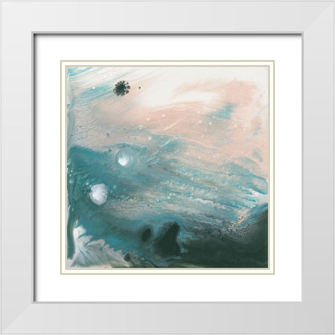 Supernatural II White Modern Wood Framed Art Print with Double Matting by Ludwig, Alicia