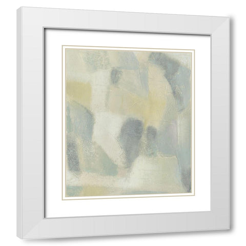 Almost Contained I White Modern Wood Framed Art Print with Double Matting by OToole, Tim