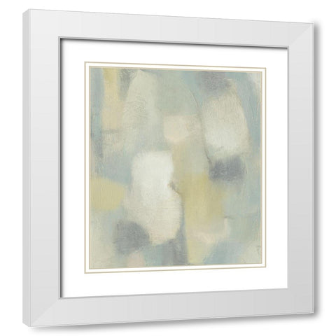 Almost Contained II White Modern Wood Framed Art Print with Double Matting by OToole, Tim