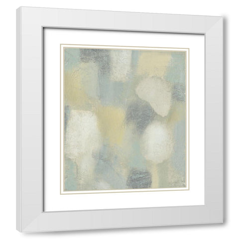 Almost Contained IV White Modern Wood Framed Art Print with Double Matting by OToole, Tim