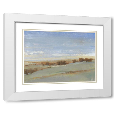 Soft Afternoon I White Modern Wood Framed Art Print with Double Matting by OToole, Tim