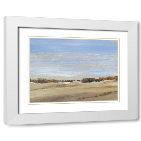 Soft Afternoon III White Modern Wood Framed Art Print with Double Matting by OToole, Tim