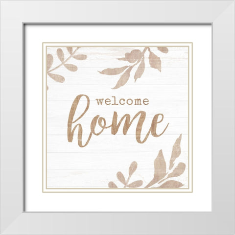 Shiplap Sentiment I White Modern Wood Framed Art Print with Double Matting by Borges, Victoria