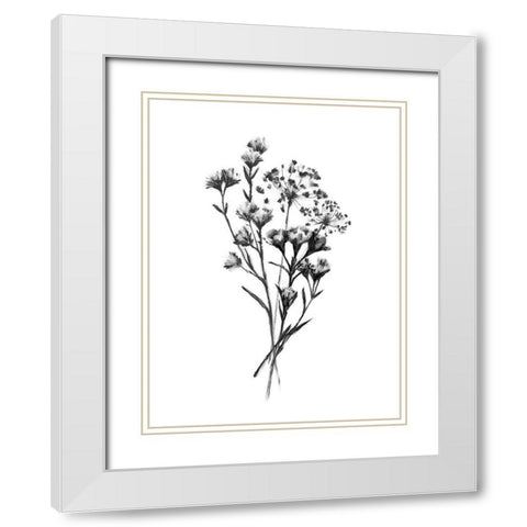 Wild Roadside Bouquet III White Modern Wood Framed Art Print with Double Matting by Scarvey, Emma