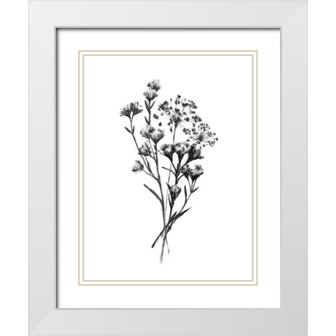 Wild Roadside Bouquet III White Modern Wood Framed Art Print with Double Matting by Scarvey, Emma
