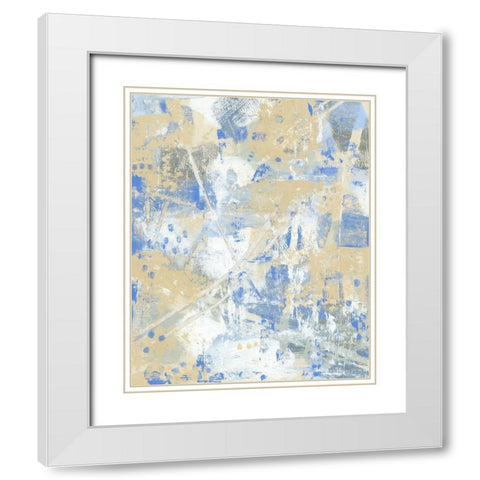 Circuit II White Modern Wood Framed Art Print with Double Matting by OToole, Tim