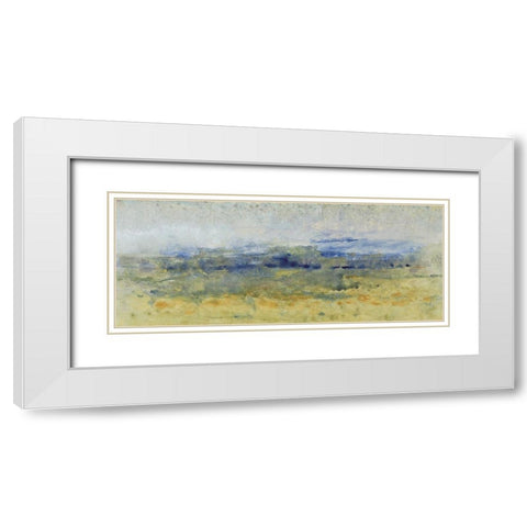 Open Terrain II White Modern Wood Framed Art Print with Double Matting by OToole, Tim