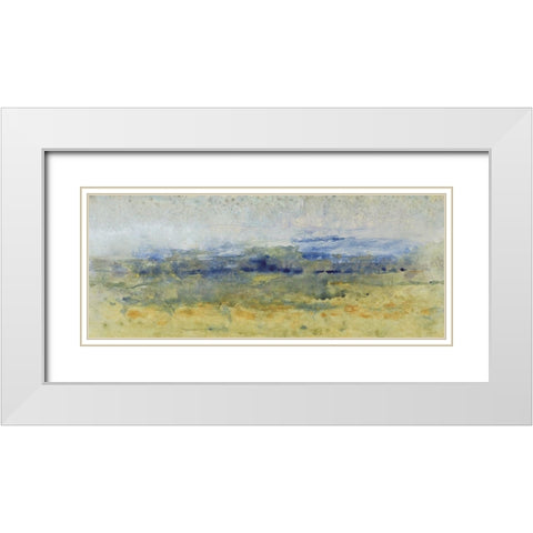 Open Terrain II White Modern Wood Framed Art Print with Double Matting by OToole, Tim