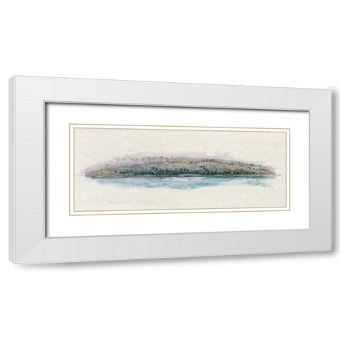 Passing By I White Modern Wood Framed Art Print with Double Matting by OToole, Tim