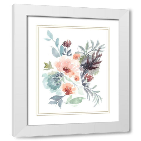 Sweet Display II White Modern Wood Framed Art Print with Double Matting by Goldberger, Jennifer