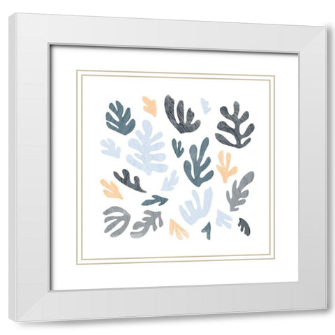 Matisse Salad I White Modern Wood Framed Art Print with Double Matting by Scarvey, Emma
