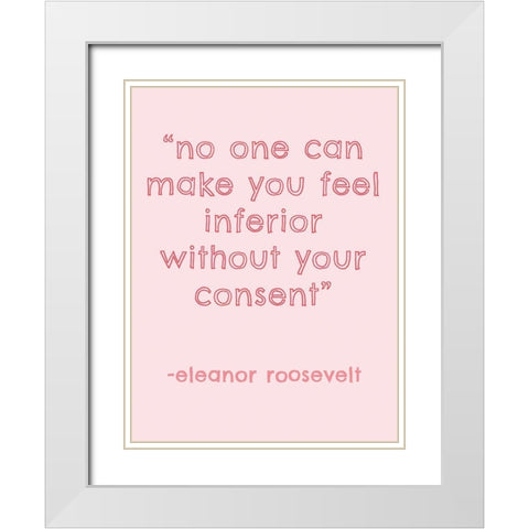 Womxn II White Modern Wood Framed Art Print with Double Matting by Hambly, Anna