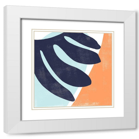 Bright Wave I White Modern Wood Framed Art Print with Double Matting by Scarvey, Emma