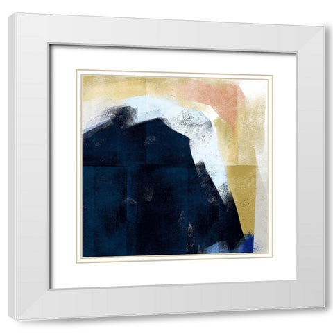 Splunking I White Modern Wood Framed Art Print with Double Matting by Scarvey, Emma