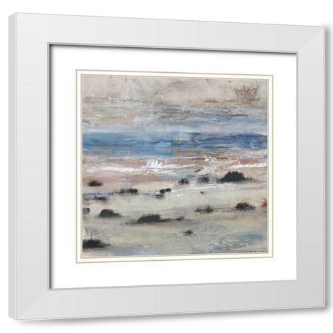 Tempest of the Sea I White Modern Wood Framed Art Print with Double Matting by OToole, Tim