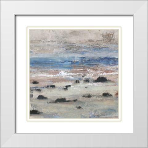 Tempest of the Sea I White Modern Wood Framed Art Print with Double Matting by OToole, Tim