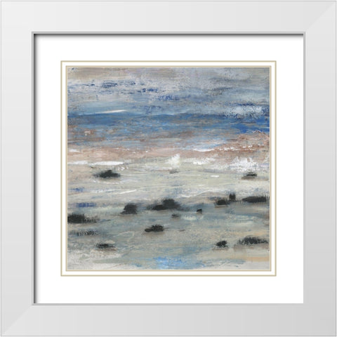 Tempest of the Sea II White Modern Wood Framed Art Print with Double Matting by OToole, Tim