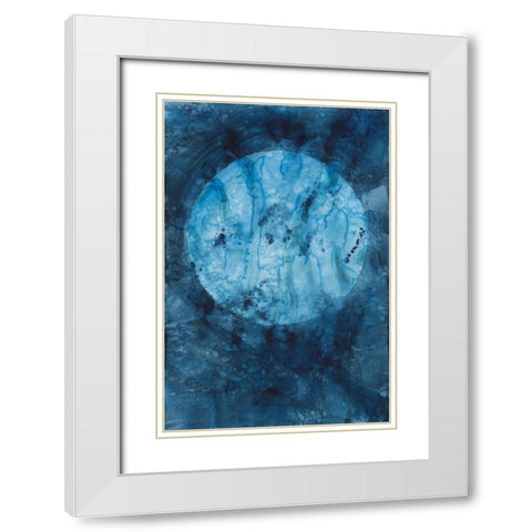 Organa White Modern Wood Framed Art Print with Double Matting by Binder, Vanessa