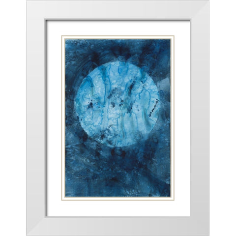 Organa White Modern Wood Framed Art Print with Double Matting by Binder, Vanessa