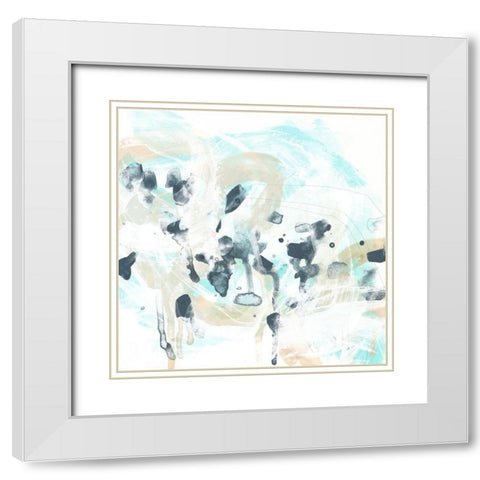Nautilus Dreams I White Modern Wood Framed Art Print with Double Matting by Vess, June Erica