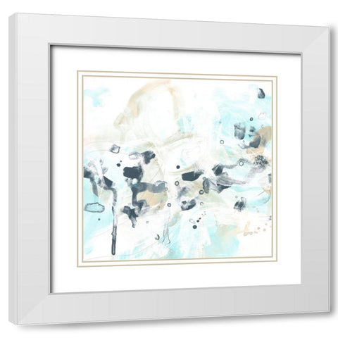 Nautilus Dreams II White Modern Wood Framed Art Print with Double Matting by Vess, June Erica