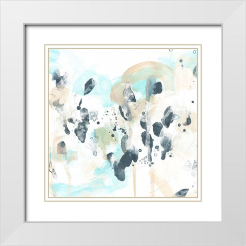 Nautilus Dreams III White Modern Wood Framed Art Print with Double Matting by Vess, June Erica