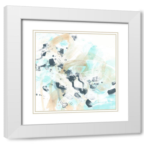 Nautilus Dreams IV White Modern Wood Framed Art Print with Double Matting by Vess, June Erica