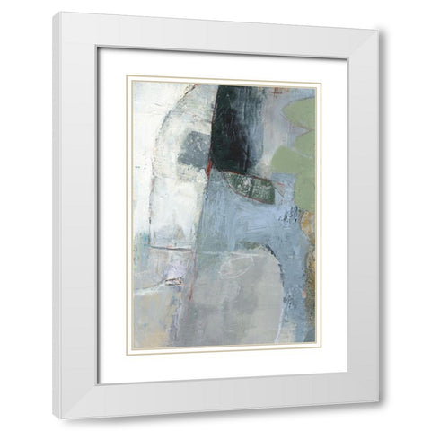 Fraser I White Modern Wood Framed Art Print with Double Matting by Jachimiec, Sue