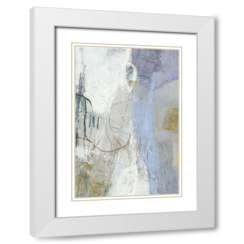 Sonsie I White Modern Wood Framed Art Print with Double Matting by Jachimiec, Sue