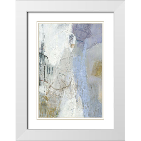 Sonsie I White Modern Wood Framed Art Print with Double Matting by Jachimiec, Sue