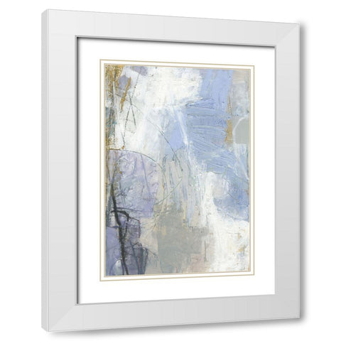 Sonsie II White Modern Wood Framed Art Print with Double Matting by Jachimiec, Sue