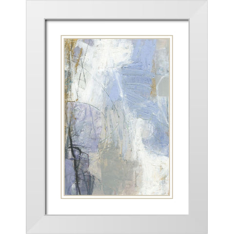 Sonsie II White Modern Wood Framed Art Print with Double Matting by Jachimiec, Sue