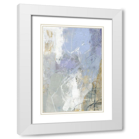 Sonsie III White Modern Wood Framed Art Print with Double Matting by Jachimiec, Sue