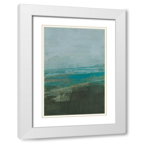 Werra I White Modern Wood Framed Art Print with Double Matting by Jachimiec, Sue