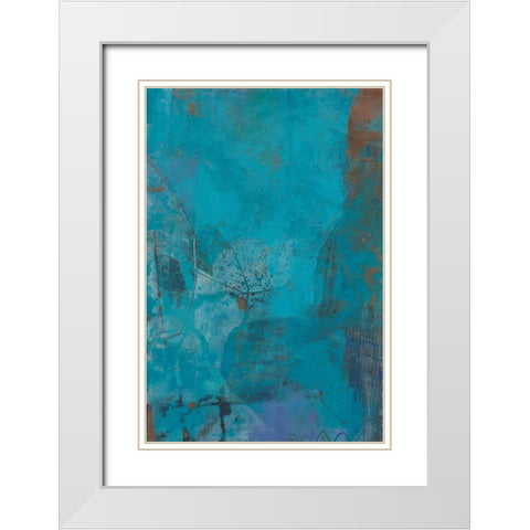 Chivy II White Modern Wood Framed Art Print with Double Matting by Jachimiec, Sue