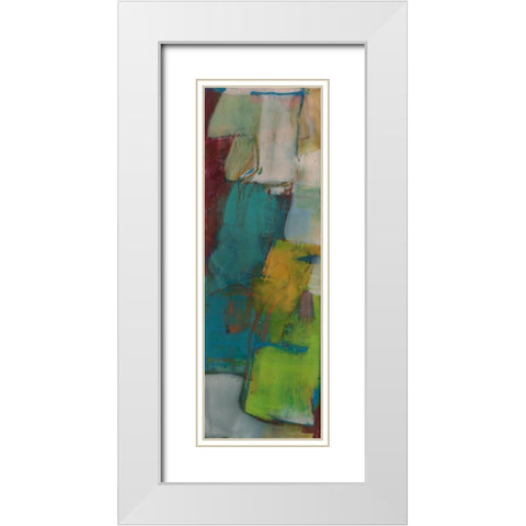 Nisus IV White Modern Wood Framed Art Print with Double Matting by Jachimiec, Sue