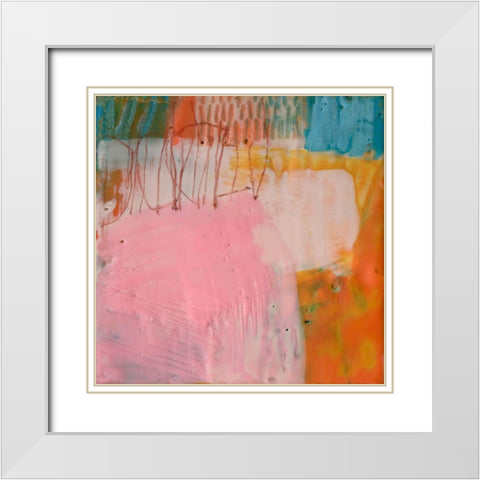 Braw I White Modern Wood Framed Art Print with Double Matting by Jachimiec, Sue