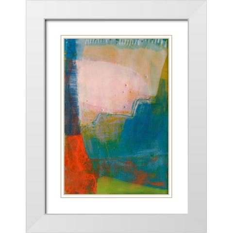 Braw VI White Modern Wood Framed Art Print with Double Matting by Jachimiec, Sue