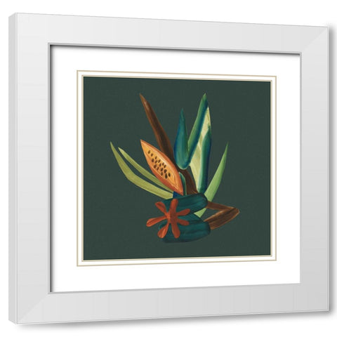 Tropic of Capricorn I White Modern Wood Framed Art Print with Double Matting by Stramel, Renee W.