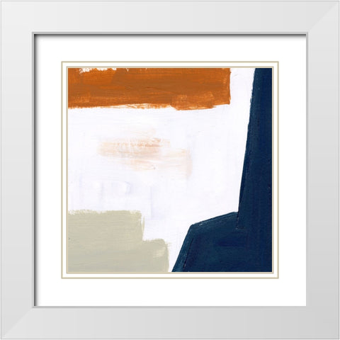 After You II White Modern Wood Framed Art Print with Double Matting by Wang, Melissa
