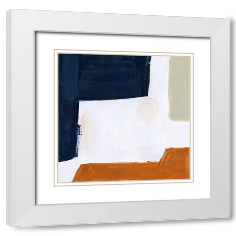 After You III White Modern Wood Framed Art Print with Double Matting by Wang, Melissa