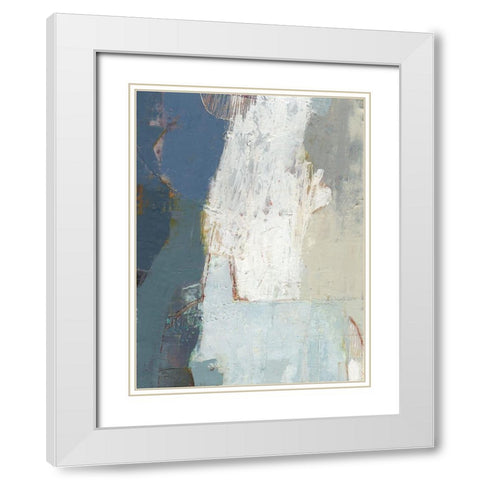 A Go Go III White Modern Wood Framed Art Print with Double Matting by Jachimiec, Sue