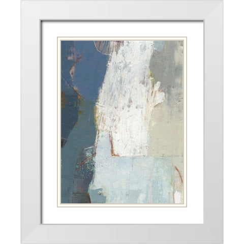 A Go Go III White Modern Wood Framed Art Print with Double Matting by Jachimiec, Sue