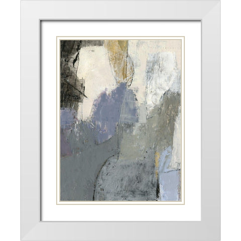 A Go Go V White Modern Wood Framed Art Print with Double Matting by Jachimiec, Sue