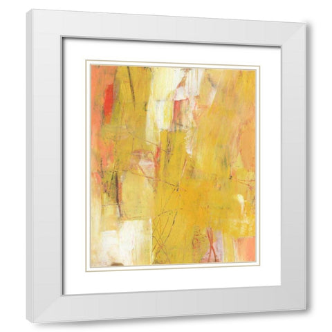 Bright Too White Modern Wood Framed Art Print with Double Matting by Jachimiec, Sue