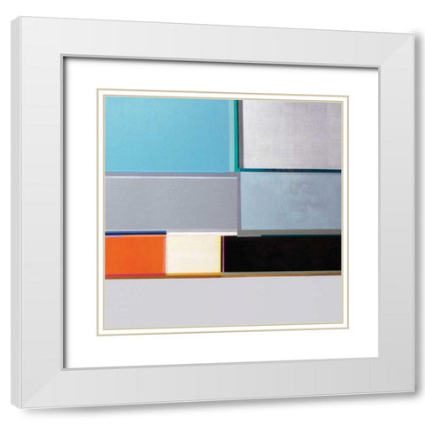 Unloaded I White Modern Wood Framed Art Print with Double Matting by Bellissimo Art