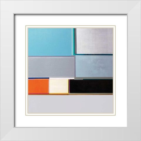 Unloaded I White Modern Wood Framed Art Print with Double Matting by Bellissimo Art