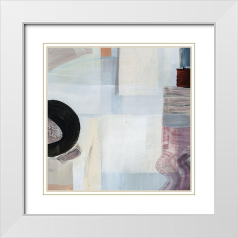 Half Dome I White Modern Wood Framed Art Print with Double Matting by Bellissimo Art