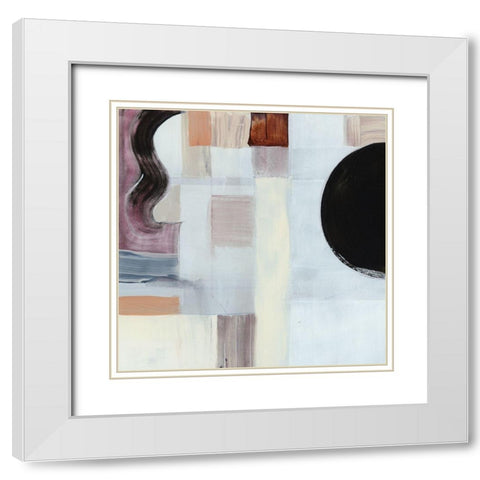 Half Dome II White Modern Wood Framed Art Print with Double Matting by Bellissimo Art