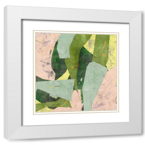 Forest of Memory I White Modern Wood Framed Art Print with Double Matting by Wang, Melissa